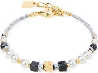 Coeur de Lion Modern Elegance Spikes Gold Bracelet at Nordstrom, Size 8.25