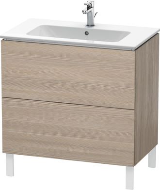 Duravit Duravit L-cube Vanity Unit Vertical, Anchura 820mm, Profundidad 481mm, 2 Extra&iacute;bles, Adecuado Para M&iacute; Por Starck Art&iacute;culo 233683, Color: Decoraci&oacute;n Pi