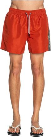 Emporio Armani Beachwear Boxer - Heren - Strandmode - Oranje - XL - Polyester - Badmode