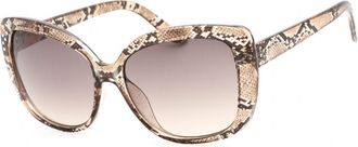 Guess GF0383 45F Womens Sunglasses Brown Size 57