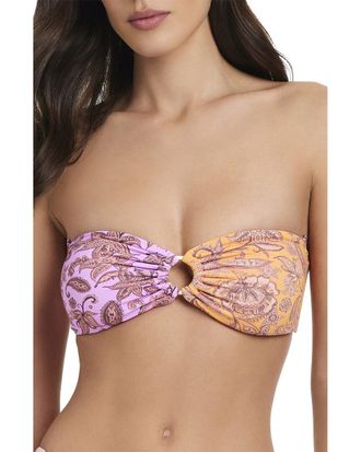 Red Carter At First Glance Bandeau Top