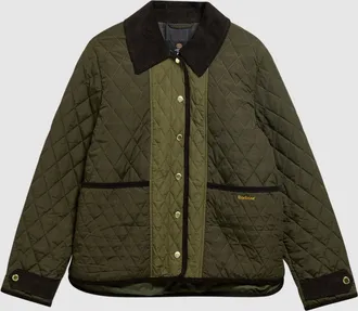 Barbour Veste Ainsdale Quilted Olive Fern Shadow Classic