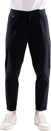 Paolo Pecora Chinos - Heren - Chinos - Zwart - S - Katoen - Broeken