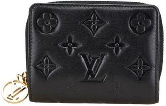 Louis Vuitton Pre-owned Wallets, female, Black, Size: ONE SIZE Pre-owned Portefeuille Lou Monogram Long Wallet