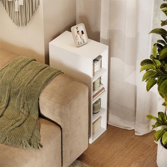 Vicco Estanter&iacute;a De Almacenamiento Rula, Blanco, 20 X 81.6 Cm, Vicco