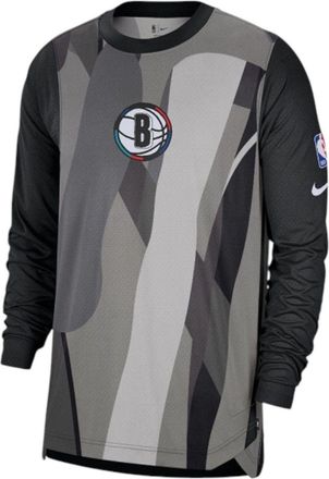 Nike NBA Brooklyn Nets Long-Sleeve Black FZ0082-010