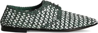 Dolce & Gabbana Derby con design intrecciato - Verde
