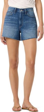 Joe's Raw Hem High Waist Relaxed Denim Shorts in Dixie at Nordstrom Rack, Size 34