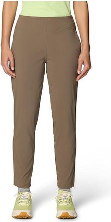 Mountain Hardwear Dynamatm Ankle Pants Womens Casual Pants Tierra : XXS R, Elastane/Nylon/Polyester