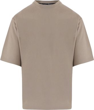 Jacquemus Le Rond Carr&eacute; T-shirt - Heren - T-shirts - Beige - L - Polyester - Tops