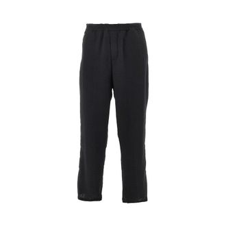 Mars&eacute;m Canvas pants with elasticated waist Man 50