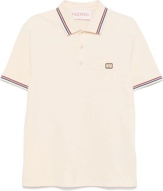 Valentino Hombre, Camisetas, Beige, Talla: L
