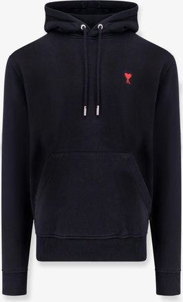 Ami Felpa in cotone con ricamo Logo - AMI PARIS - gender_Man