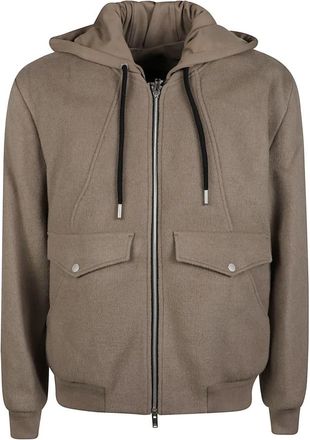 Moose Knuckles Elington Bomberjack - Heren - Vesten met rits - Bruin - L - Hoodies & sweatvesten