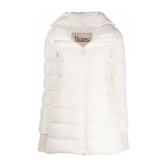 Herno Giacca A-Shape - - Jackets - Donna - Bianco - M