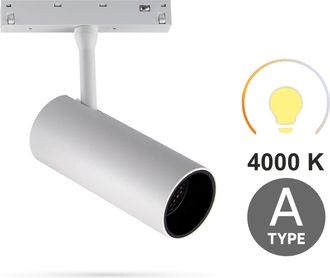 OEM Foco Led Blanco Para Riel, 30 W, 4000 K, Neutro, Tipo A, Para Rieles Magn&eacute;ticos Smart Track, 48 V Cc
