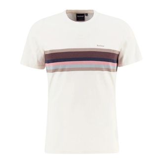 Barbour T-Shirts, male, Multicolor, Size: XL Newsham Striped T-Shirt