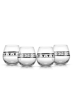 JoyJolt Disney Geo Picnic Wine Glasses - Set of 4 at Nordstrom Rack