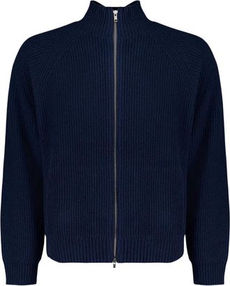 Autore Truien & Vesten, Heren, Blauw, XL, Wol, Grant Cardigan