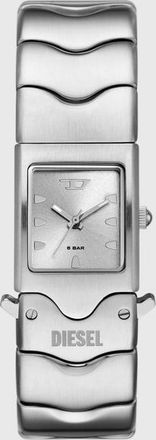 Diesel Diesel Closer Three-Hand Stainless Steel Watch - Timeframes - Unisex - Silver
