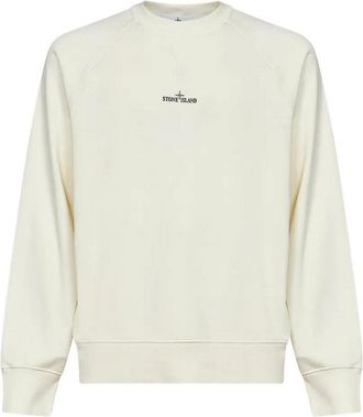 Stone Island Felpa Ivory