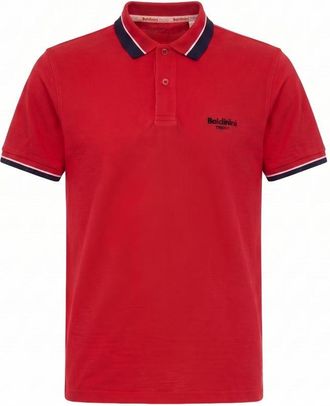 Baldinini Red Cotton Men Mens Polo-Shirt