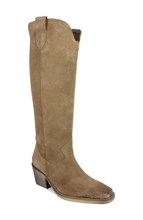 Zigi Soho Bangor Western Boot in Tobacco Suede at Nordstrom, Size 10