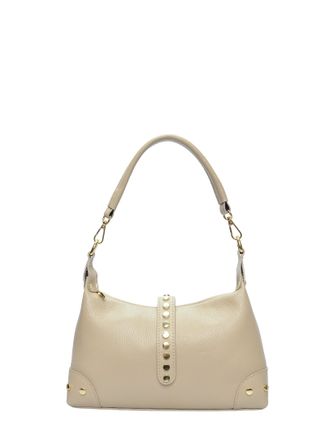 Anna Luchini Beige Rundleer Tas