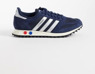 adidas Originals LA - Sneakers blu navy e argento