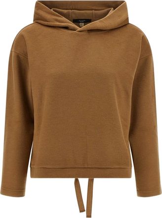 Max Mara Felpa con cappuccio OSCURI - Marrone