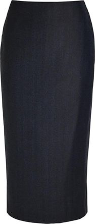 Blaz&eacute; Milano Maine Sussex pencil skirt - Blu