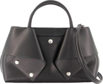 Toteme Small Mercer Shopper Bag - Dames - Shoppers - Zwart - ONE Size - Leer - Tassen