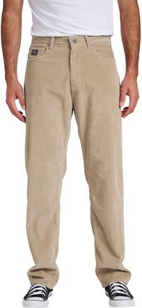 Quiksilver Landers Regular Fit Corduroy 5-Pocket Pants in Twill at Nordstrom, Size 34