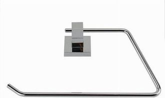 Trade Shop Trade Shop - Toallero De Pared Doble Ba&ntilde;o Cuadrado 23cm 59182