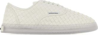 Bottega Veneta White Logo Sneakers