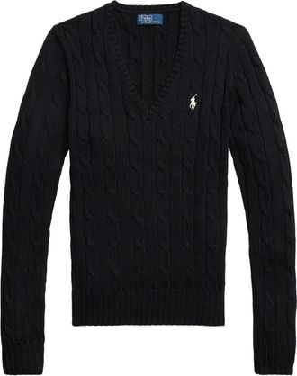 Polo Ralph Lauren Maglione con scollo a V - Nero