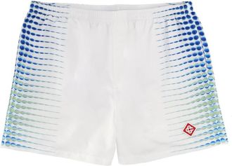 Casablanca White Printed Shorts