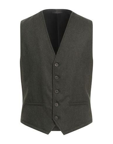 Gilet Costume Homme Tweed Laine Sans Manches Col V Vintage