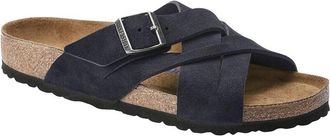 Birkenstock Lugano Soft Footbed Suede Sandal