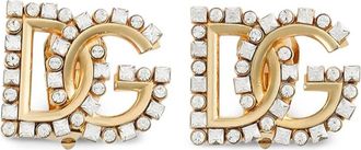 Dolce & Gabbana Orecchini pendenti con logo - Oro