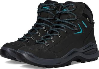 Lowa Renegade EVO GTX Mid Womens Climbing Shoes Asphalt : 6.5 B - Medium, Leather