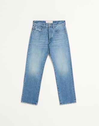 Valentino Pantalone In Denim Uomo BLU 29