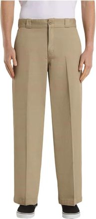 Dickies Heren, Broeken, Bruin, Maat: W31 Katoen