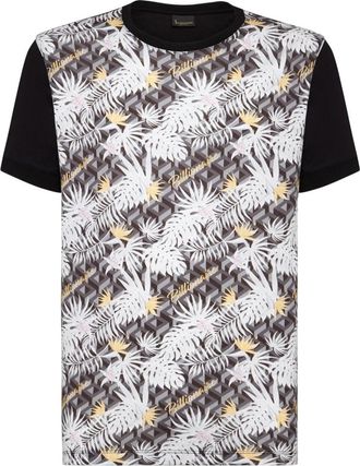 Billionaire Boys Club T-Shirt Ronde Hals Palmen - Heren - T-shirts - Veelkleurig - 2XL - Katoen - Tops
