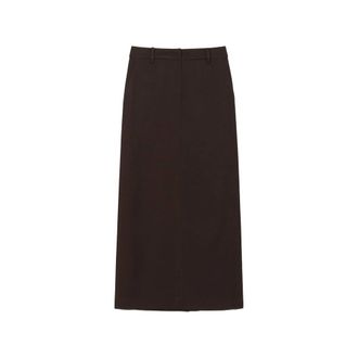 Dunst H-line Belt-loops Maxi Skirt