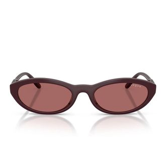 Vogue Sunglasses Vo5697 Su 328469 Bordeaux/Dark Violet Women