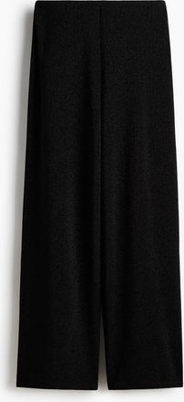H&M Hose mit Schimmereffekt - Schwarz