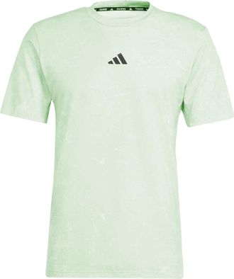 adidas Power Workout T-shirt Asia Sizing Light Green IS3801