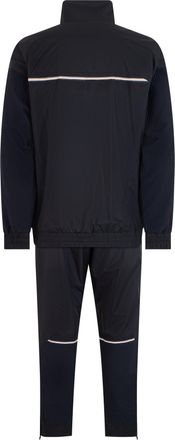 HUGO BOSS Mens Jumpsuit With Zip And High Collar Black Polyester Sweatshirts Sweater