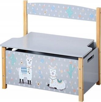 AC-D&eacute;co Kesper Ba&uacute;l De Juguetes Blanco 60 X 34,5 X 56 Cm